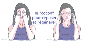 le "cocon" pour relaxer et reposer les yeux