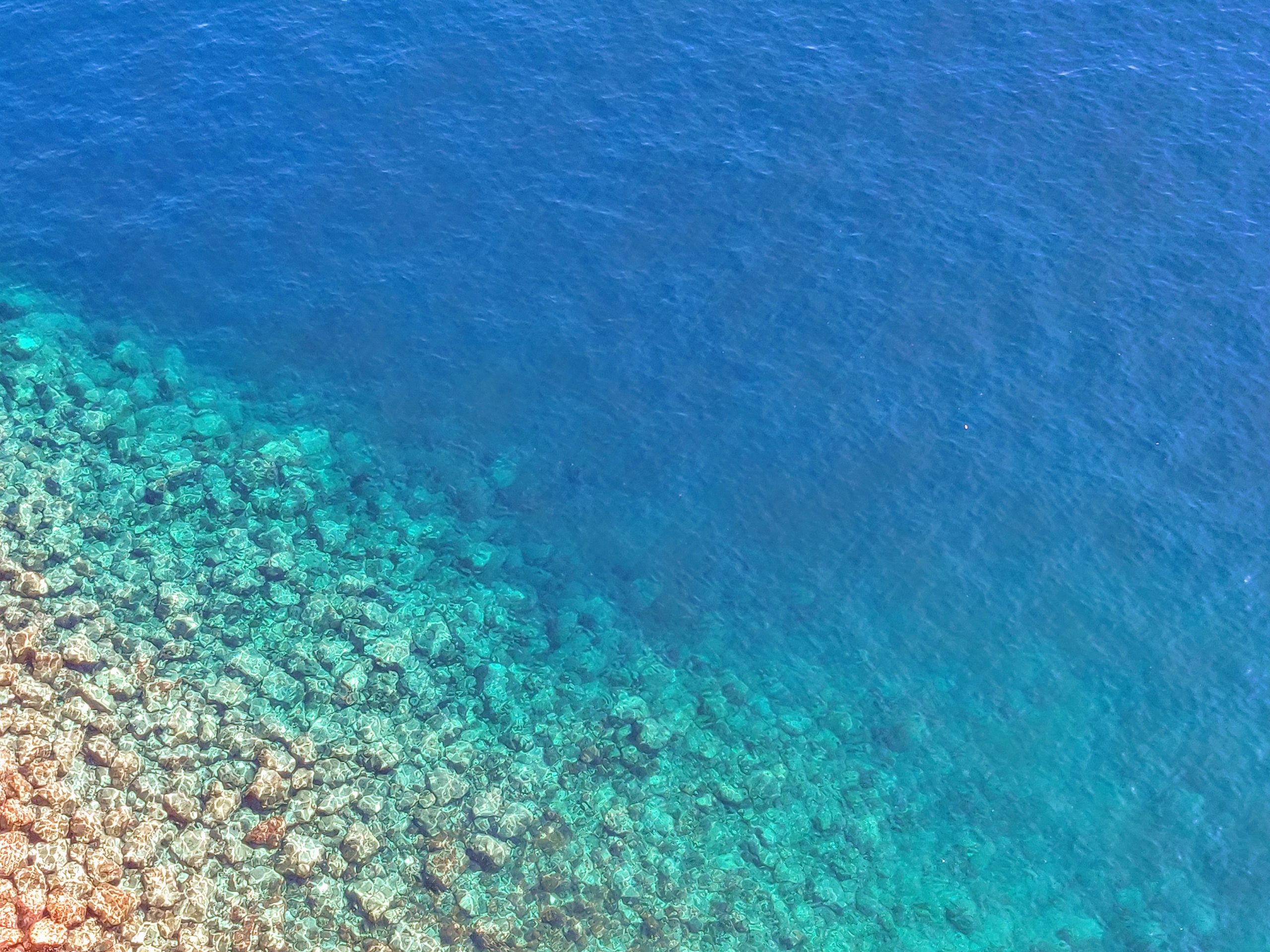 Pourquoi la mer est bleue ?