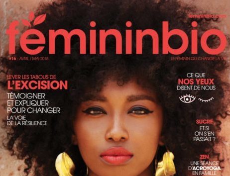 Magazine Femininbio article yoga des yeux avril 2018